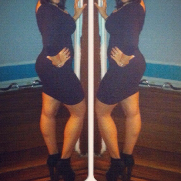 F21 Black dress