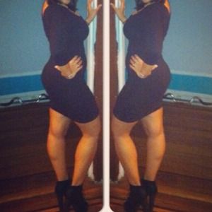 F21 Black dress