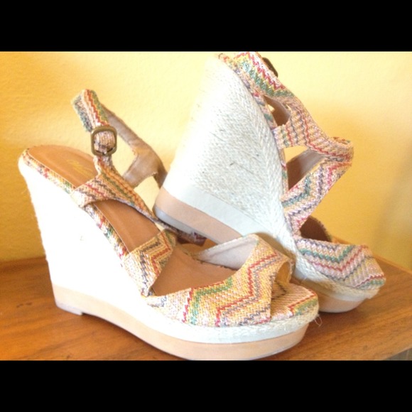 Cute strappy platform sandals