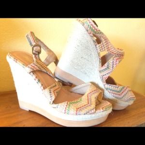 Cute strappy platform sandals