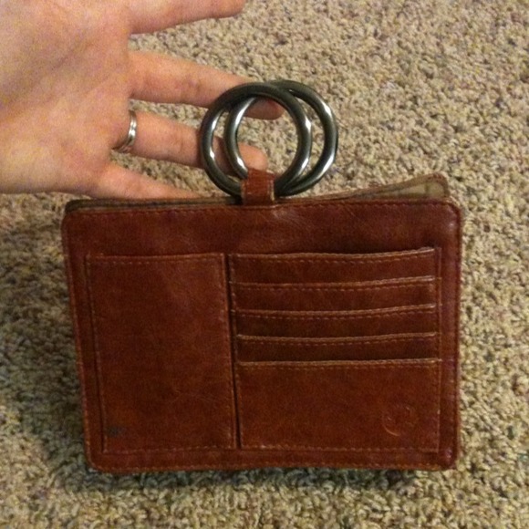 ⬇Reduced! Real Leather Pouchee Clutch/Wallet