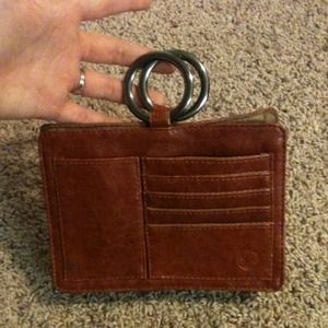 ⬇Reduced! Real Leather Pouchee Clutch/Wallet