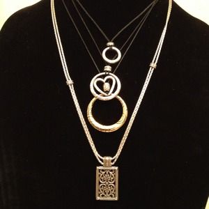 Bundle lemauldin Brighton necklaces/earrings Jeans