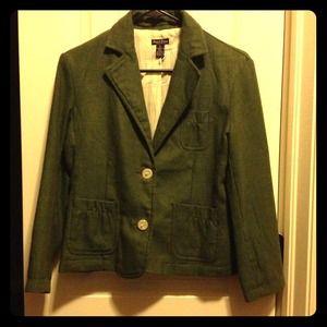 Green blazer
