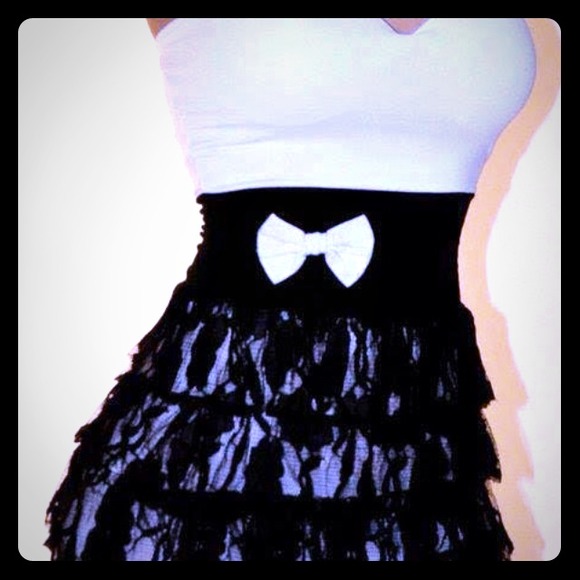 Black and white dress from brazil