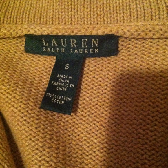 Ralph Lauren Camel Color Sweater - Picture 2 of 4