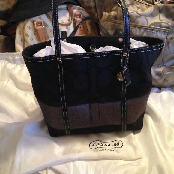**SOLD** Coach Black Handbag