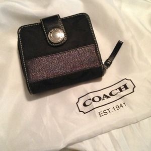 **SOLD**Coach Black wallet