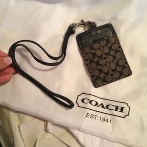 Coach lanyard