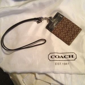 Reserved! Coach lanyard
