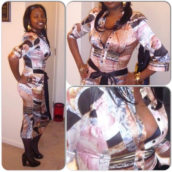 🚫SOLD🚫Just Cavalli Shirt Dress