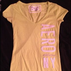 (Lime Green) Aéropostale Graphic Tee
