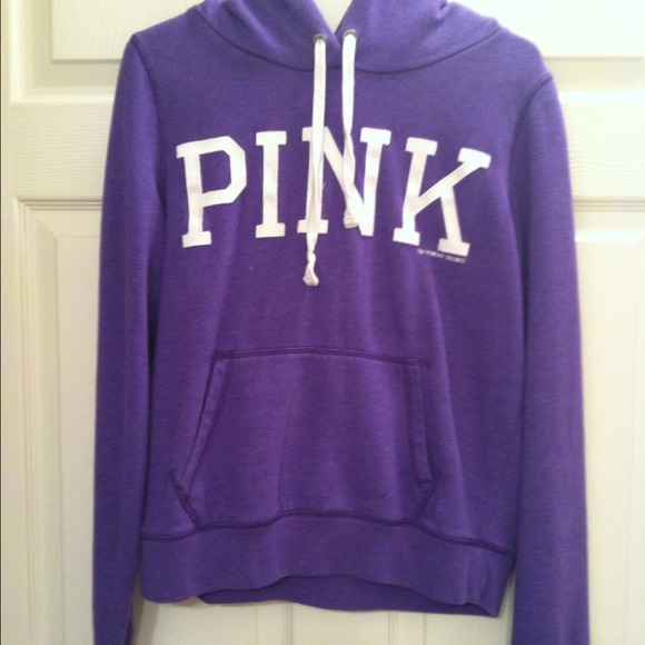 Purple Victoria's Secret PINK hooded sweatshirt