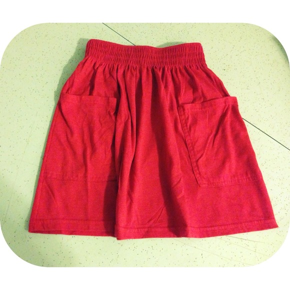 🚫SOLD🚫American Apparel Mini Jersey Pocket Skirt