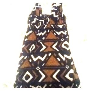 Tribal print Dress
