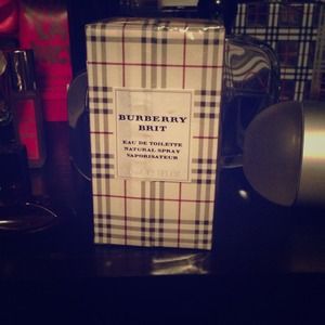 Burberry Brit fragrance.