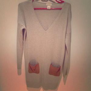 Club Monaco 100% Italian cashmere sweater dress