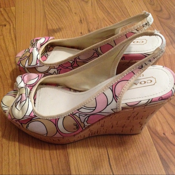 Coach Wedges size 6.5 *reserved!!*