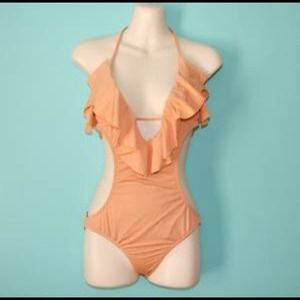 VS Cut-Out Ruffle Monokini