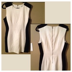 Black and white optical illusion dress!