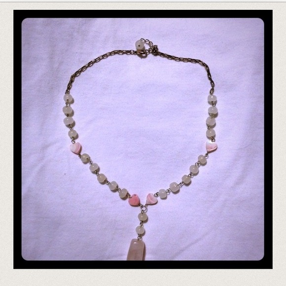 New Pink Quartz Necklaces - Picture 3 of 4