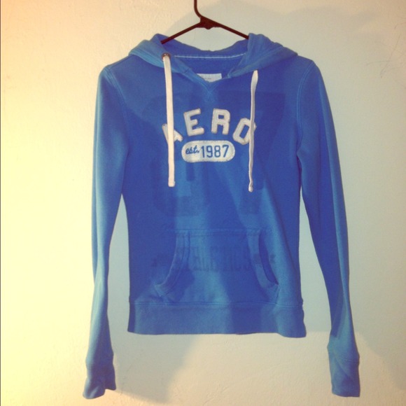 Aeropostale blue pullover hoodie