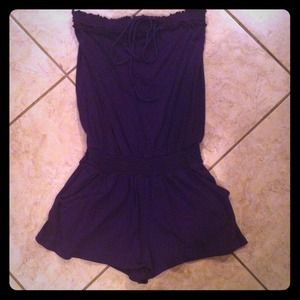Purple Express Romper