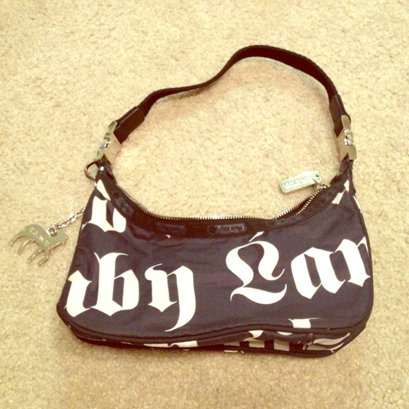***SOLD*** L.A.M.B. LeSportsac Navy Blue Handbag