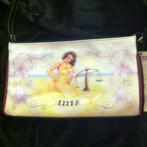 Small purse. Libra. Relic by fossil