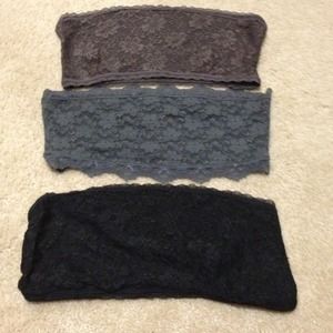 RESERVED BANDEAU BUNDLE. SILVER101ANGEL