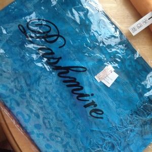 Pashmina Scarf - blue