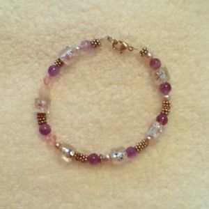 Glass Bead Bracelet
