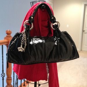 Patent Leather Purse.