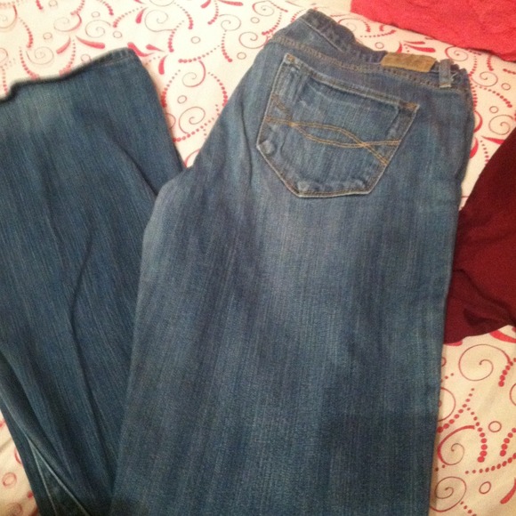 Lightly worn Abercrombie and Fitch jeans