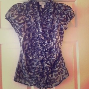 Ruffled Loft blouse