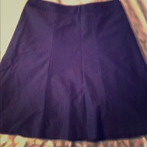 Chocolate brown knee length skirt, Merona size 14