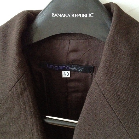 Ungaro Fever brown coat - Picture 2 of 4