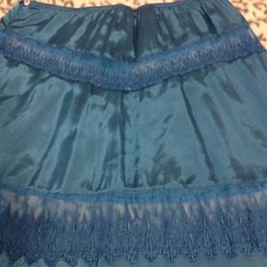 Like Satin and Lace skirt