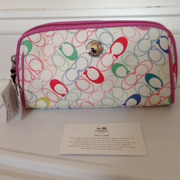 Coach makeup case