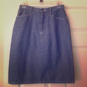 Liz Claiborne vintage herringbone denim