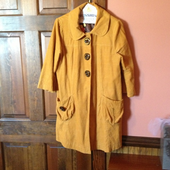 Mustard corduroy jacket