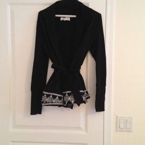 Anthropologie Lilko M Sweater Jacket