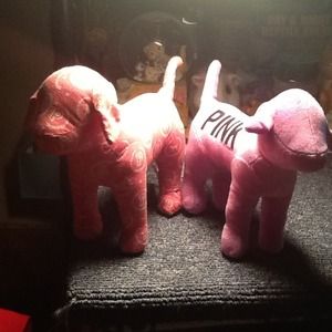 🐶Two Victoria's Secret Pink Dogs🐶
