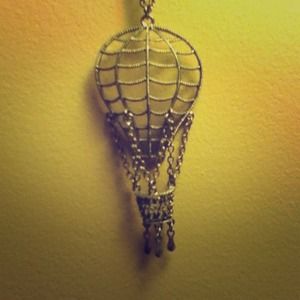 Hot air balloon necklace