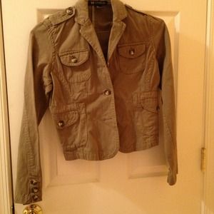 Olive green jacket