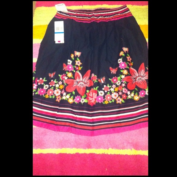 Floral skirt