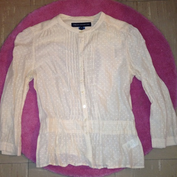 🔴SOLD🔴 French Connection Vintage Blouse - Picture 2 of 4