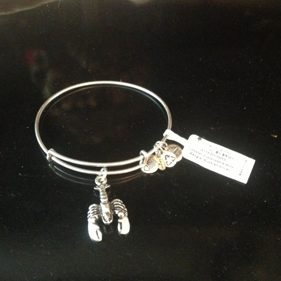 RESERVED. Alex and Ani silver lobster bracelet