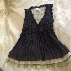 Anthropgy Odille size 4 sleeveless top.