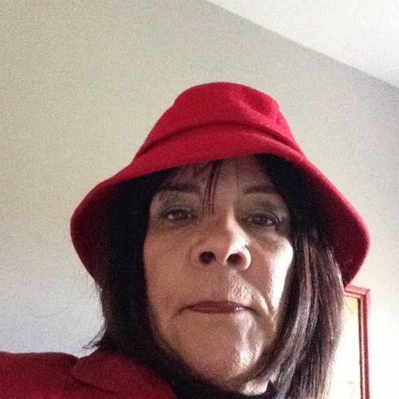 Red Wool hat by J. Crew